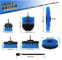 Brush attachment drill set 8 pieces,Drill Scrubber Brush for cordless screwdriver